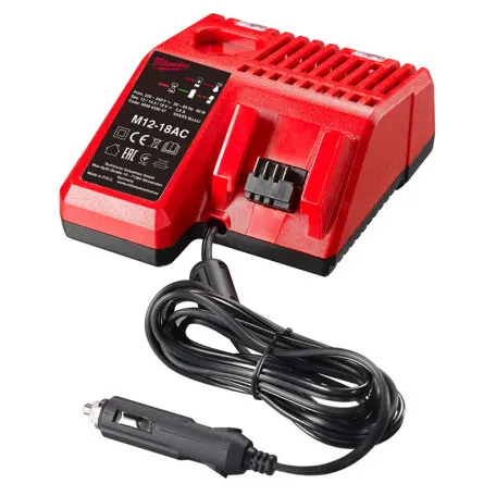 Зарядное устройство (автомобильное) MILWAUKEE M12-M18 (4932459205)