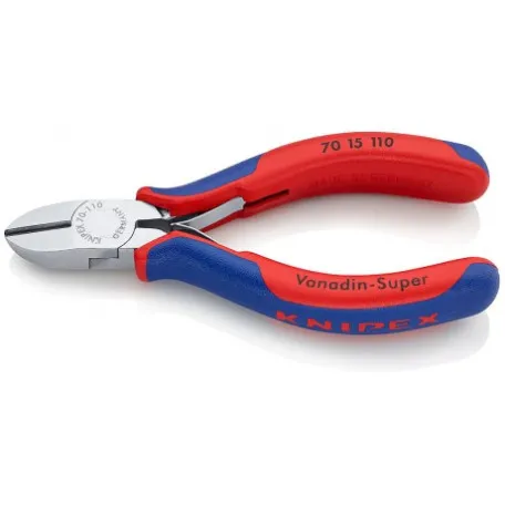 Кусачки боковые Knipex (хромированные), 110 мм (70 15 110)