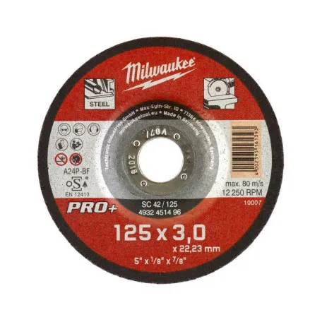 Отрезной диск Milwaukee SCS 42/125х3 PRO+ (4932451496)