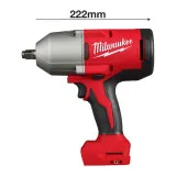 Гайковерт високомоментний MILWAUKEE 1/2 (1627 Нм) с кольцом M18 BLHIWF12-0X (каркас) (4933492787)