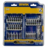 Набор ударных бит IRWIN (держатель шестигранных бит; 1/4″; 25 мм/50 мм) 32 шт. (1923437)