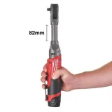 Аккумуляторная удлиненная трещотка Milwaukee M12 FIR38LR-0 3/8
