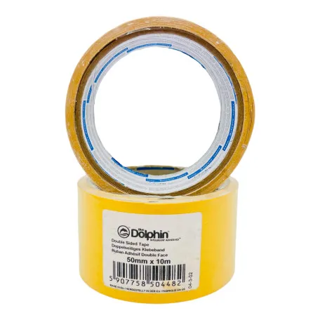 Двухсторонний скотч Blue Dolphin Tape полипропиленовый 50ммх10м (04-3-02)
