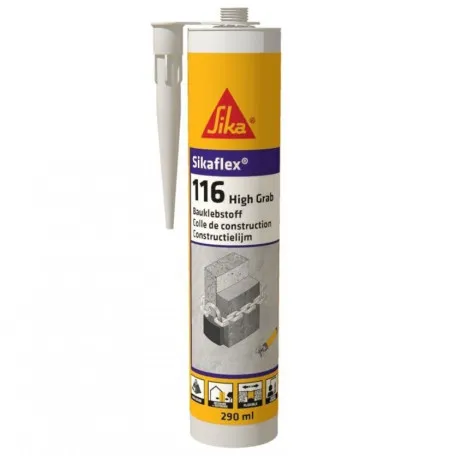 Конструкционный клей Sika Flex 116 High Grab с высокой начальной хваткой, 290 мл (630698)