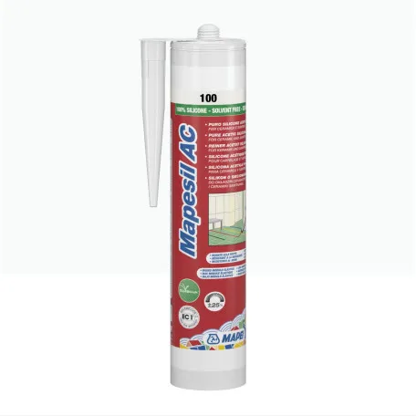 Силиконовый герметик Mapei MAPESIL AC №100, белый, 310 мл (4810042IT)