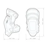 Наколенники ToughBuilt стабилизирующие, на пене (TB-KP-3)