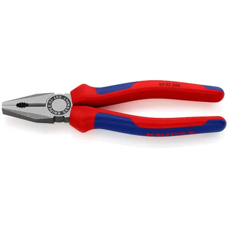 Плоскогубцы Knipex комбинированные (фосфатированные), 200 мм (03 02 200)