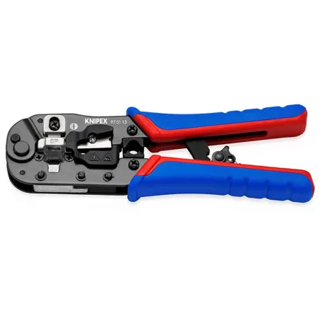 Инструмент для опрессовки штекеров Knipex типа Western (97 51 13)
