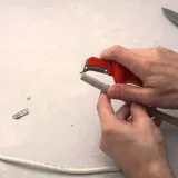 Нож для удаления изоляции Knipex 98 55 c пяткой, 180 мм (98 55)