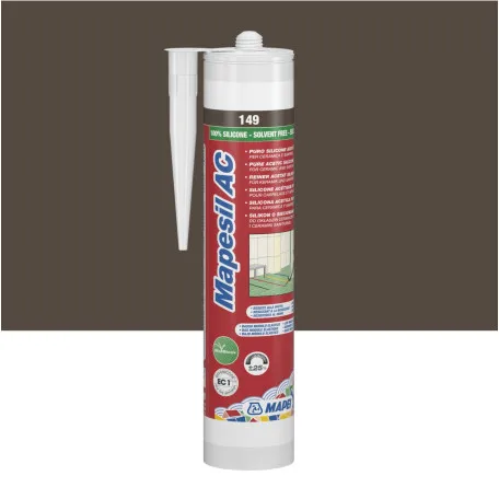 Силиконовый герметик Mapei MAPESIL AC №149, вулканический песок, 310 мл (4814942IT)