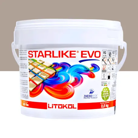 Эпоксидная затирка Litokol Starlike EVO 215 тортора 2,5 кг (STEVOTRT02.5)