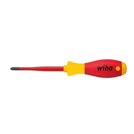 Шлицевая отвертка Wiha SL 3.5 x 100 мм SoftFinish (35446_WH)