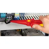 Плоские круглогубцы Knipex VDE из пластмассы, 220 мм (98 62 02)