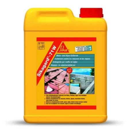Гидрофобное бесцветное покрытие для фасадов Sika Gard 71 W Pro, 5 л (524626)