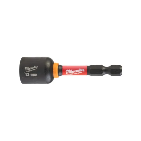 Торцевая головка MILWAUKEE Shockwave 1/4 дюйма, шестигранная, 13 мм (4932492443)