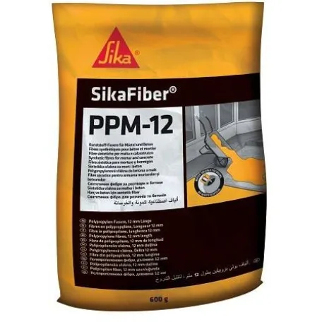 Фибра полипропиленовая для растворов и бетонов Sika Fiber PPM 12, 600 г (422928)