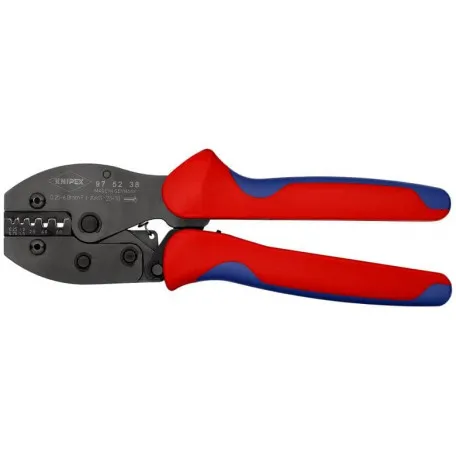 Клещи зажимные Knipex PreciForce® для опрессовки, от 0,25 до 6,0 мм² (97 52 38)
