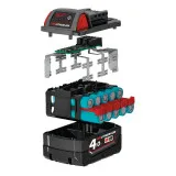 Аккумулятор MILWAUKEE M18 B4 (18В; 4,0 А/ч; Li-ion) (4932430063)