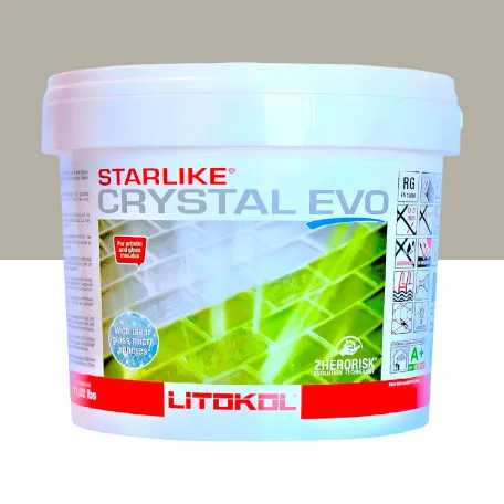 Эпоксидная затирка Litokol Starlike EVO Crystal 700 кристалл (хамелеон) 2,5 кг (CREVO02.5)
