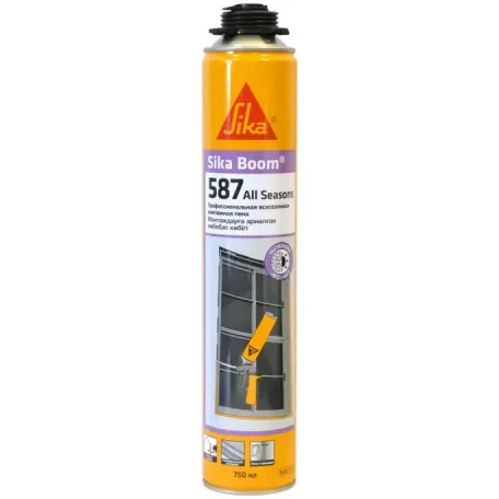 Всесезонная монтажная пена под пистолет Sika Boom 587 All Seasons, 750 мл (714795)