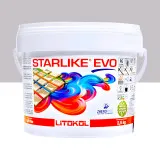 Эпоксидная затирка Litokol Starlike EVO 110 серый перламутр (серая) 2,5 кг (STEVOGPR02.5)