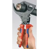 Ножницы для резки кабелей Knipex (с рычажным механизмом) Ø 32 мм / 240 мм² (95 31 250)