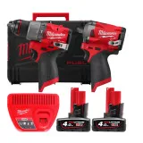 Набор из двух инструментов аккумуляторных бесщеточных Milwaukee M12 FPP2H2-402X (4933492512)