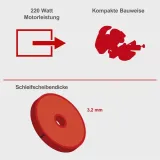Верстат для заточування ланцюгів Scheppach KS1200, 220 Вт (5903602901)