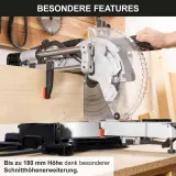 Пила торцювальна Scheppach KZGS310PS-BE, 2000 Вт (58012189944)