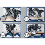 Пила торцювальна Scheppach HM 100 LXU, 2400 Вт (5901202901)