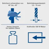 Верстат свердлильний Scheppach DP 16 SL, 550,0 Вт (4906807901)