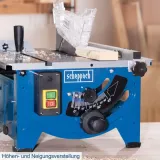 Циркулярна пила зі столом Scheppach HS 80, 1200 Вт (5901302901)