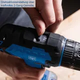 Дрель-шуруповерт ударная аккумуляторная Scheppach C-CD45-X (без АКБ и ЗУ) (5909236900)