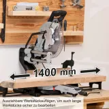 Пила торцювальна Scheppach KZGS310PS-BE, 2000 Вт (58012189944)