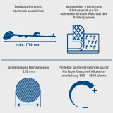 Шлифмашина эксцентриковая для стен Scheppach DS920, 710 Вт (5903804901)