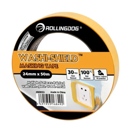 Малярна стрічка Rollingdog WASHI-SHIELD 24мм x 50м (80853)