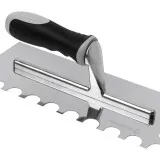 Зубчатый шпатель Rollingdog зуб (полукруг), 280х115мм, серия Professional (50145)