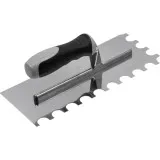 Зубчатый шпатель Rollingdog зуб (полукруг), 280х115мм, серия Professional (50145)