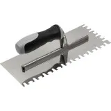 Зубчатый шпатель Rollingdog зуб тигра, 280х115мм, серия Professional (50144)
