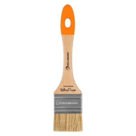 Пензель Rollingdog Design 50мм, прямий зріз, натуральна щетина, серія Professional (10678)