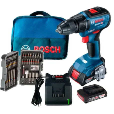 Аккумуляторная Дрель (шуруповерт) Bosch Professional GSR 18V-50 бесщеточная (06019H5004)