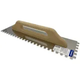 Зубчатый шпатель Kubala ECO-Line зуб 10 мм 480x130 мм из нержавеющей стали (2622, 533)
