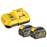 Пила торцовочная аккумуляторная DeWALT, 54 В, 1750 Вт, диск 216 мм (DCS777T2)