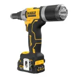 Заклепочник аккумуляторный бесщеточный DeWALT (DCF414E2GT)