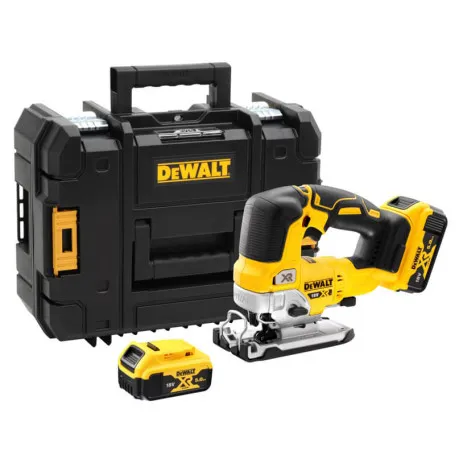 Пила лобзикова акумуляторна безщіткова DeWALT, 18 В, хід 26 мм (DCS334P2)