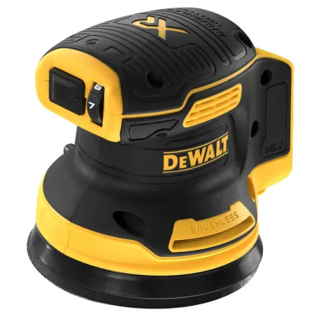 Шлифмашина эксцентриковая аккумуляторная бесщёточная DeWALT, 18 В, подошва 125 мм, без АКБ и ЗУ (DCW210N)