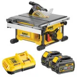 Пила настільна-циркулярна акумуляторна безщіткова DeWALT, 54 В, диск 210 мм (DCS7485T2)