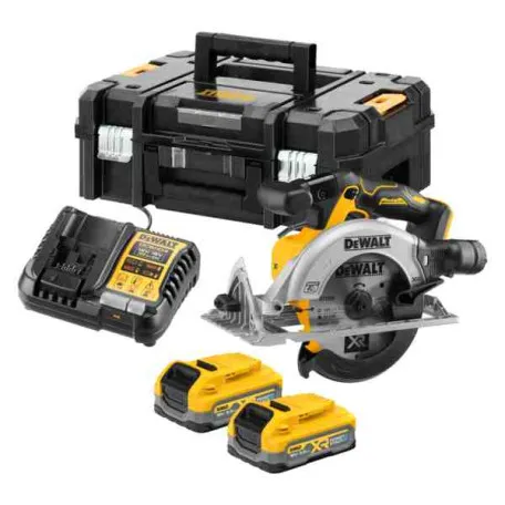 Пила дискова акумуляторна безщіткова DeWALT 18В, 165х20 мм (DCS565S2T)
