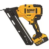 Пістолет цвяхозабивний акумуляторний безщітковий DeWALT, 18 В, кріплення 32 - 63 мм, магазин 110 шт. (DCN650P2)