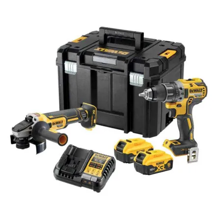 Набір акумуляторних інструментів DeWALT (2 шт., 18В, 2х5Аг, безщіткові) (DCK2020P2T)